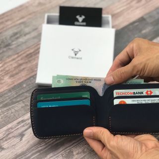 [DA BÒ THẬT] Ví da thời trang Clément kiểu ngang – CM013