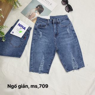 Quần ngố hàng co dãn cotton