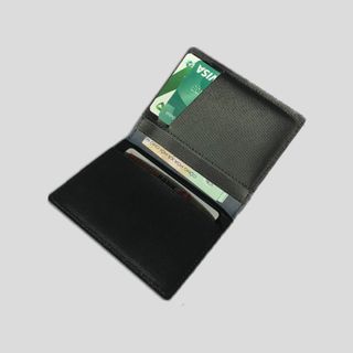 [ Da Saffiano] Ví da thời trang namecard kiểu đứng – CM007