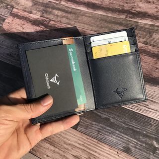 [DA BÒ THẬT] Ví da thời trang Clément kiểu đứng - CM003