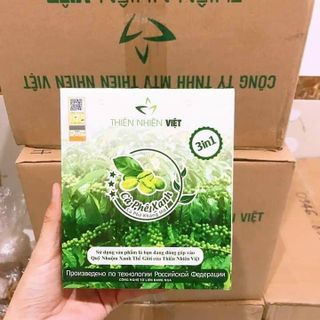 Cà phê xanh hộp lớn