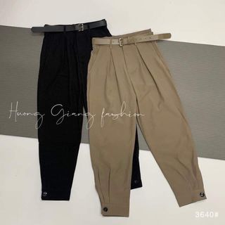 Quần khuy gấu baggy