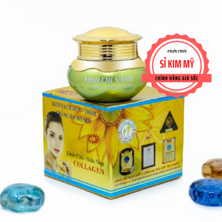 KEM LINH CHI VÀNG SẠCH MỤN THÂM, TRẮNG DA, MỜ SẸO LINH CHI VÀNG 20G