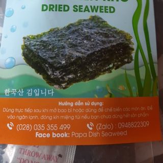 Rong biển chính hàng Hàn Quốc
