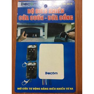 THIẾT BỊ ĐIỀU KHIỂN CỬA CUỐN TỰ ĐỘNG DC2016 - DECOM