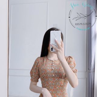 Váy voan hoa nhí V05