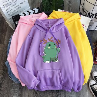 Áo nỉ hodie Khủng Long Chữ Nhật