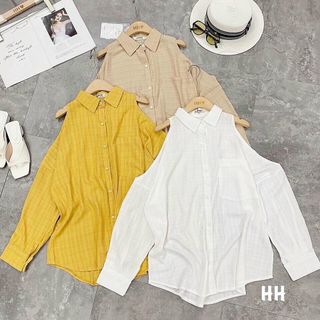 Áo sơmi kiểu khoét vai