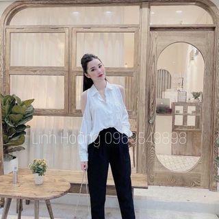 Áo sơmi kiểu khoét vai