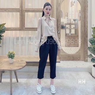 Áo sơmi kiểu khoét vai