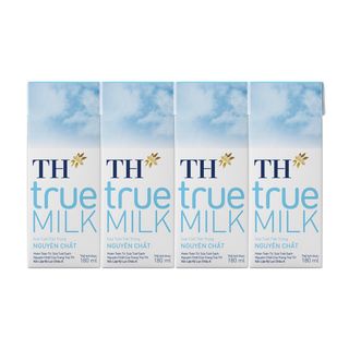 Sữa tươi tiệt trùng TH True Milk 180ml (Thùng 48 hộp) giá sỉ