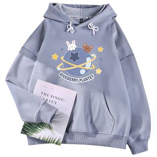 Áo nỉ hodie thỏ hành tinh giá sỉ