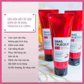 Sữa rửa mặt ốc sên đỏ