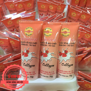 KEM TẨY TẾ BÀO CHẾT TÁI TẠO, TRẮNG DA LINH CHI VÀNG 70G
