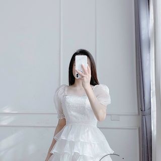 Váy ren tầng V17