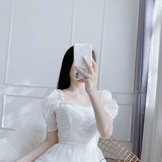Váy ren tầng V17