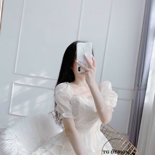 Váy ren tầng V17