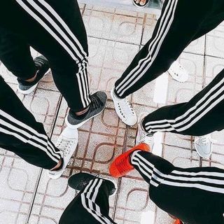 Quần thể thao 3 sọc có bo lai và không bo