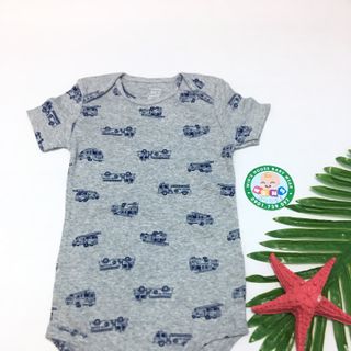 Áo liền quần ngắn tay thời trang trẻ em họa tiết đáng yêu BS036