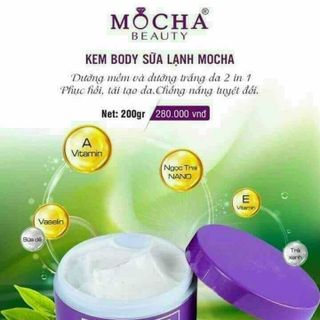 Body sữa lạnh mocha giá sỉ