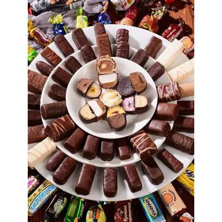 KẸO NGA KDV SÔCÔLA MIX VỊ Sỉ 80k gói 500g