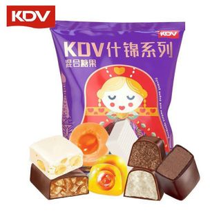 KẸO NGA KDV SÔCÔLA MIX VỊ Sỉ 80k gói 500g
