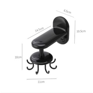 GIÁ TREO ĐỒ NHÀ BẾP 8 MÓC XOAY