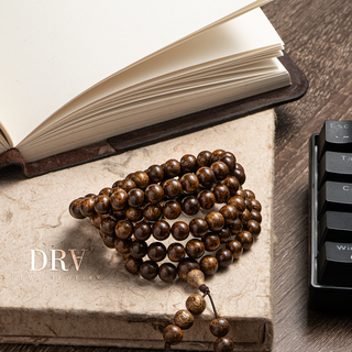 Vòng Tay Trầm Tốc 108 Hạt DRA - 8 Ly