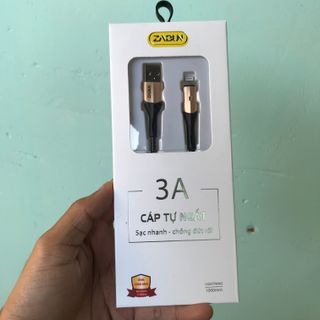Cáp sạc zabun tự ngắt chân lighning