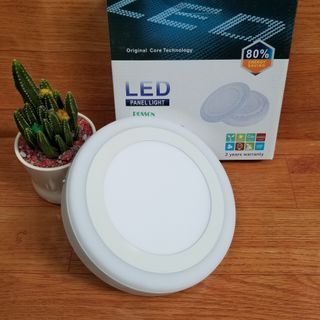 Sỉ 20 Đèn Led ốp trần 24w ( 18w +6w) ốp nổi tròn hoặc vuông 2 màu 3 chế độ Posson LP-RSo18+6x