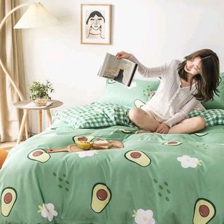 Set chăn ga gối cotton poly S01
