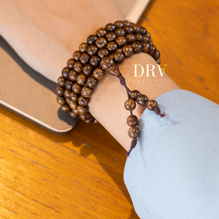 Vòng Tay Trầm Tốc 108 Hạt DRA - 6 Ly