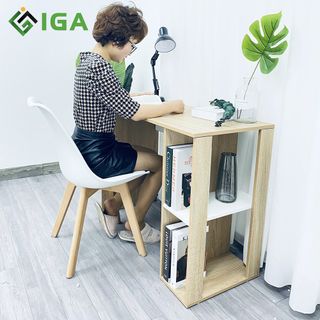 BÀN LÀM VIỆC, Bàn Học Chống Gù Lưng KẾT HỢP KỆ SÁCH Thương Hiệu IGEA - GP85/GP73