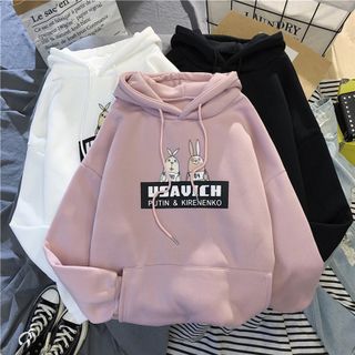 Áo nỉ hodie thỏ usawish