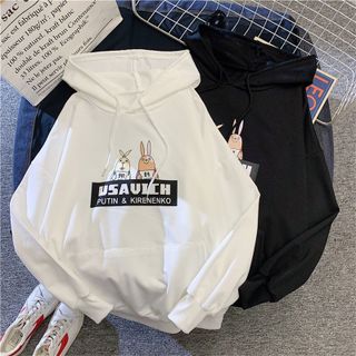 Áo nỉ hodie thỏ usawish