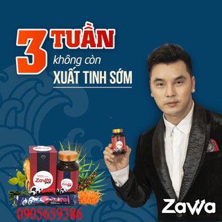 Zawa Plus Viên Uống Tăng Cường Sinh Lí Nam