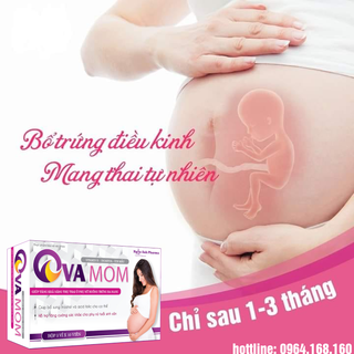 Ova Mom Giúp Tăng Khả Năng Thụ Thai Ở Phụ Nữ