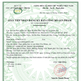 Ova Mom Giúp Tăng Khả Năng Thụ Thai Ở Phụ Nữ