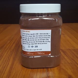 1 hộp Bột ca cao nguyên chất Đăk Lăk (500g)