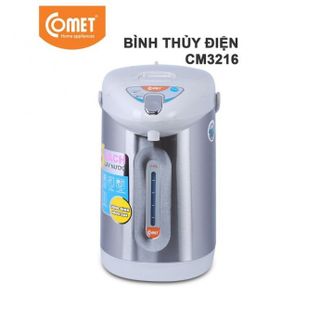 BÌNH THỦY ĐIỆN COMET CM3216 DUNG TÍCH 3.5 LÍT CÔNG SUẤT 750W giá sỉ