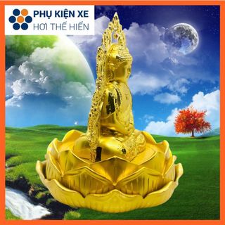 TƯỢNG NHƯ LAI ĐỂ Ô TÔ