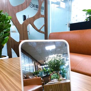 Gương trang điểm để bàn Hàn Quốc siêu xinh