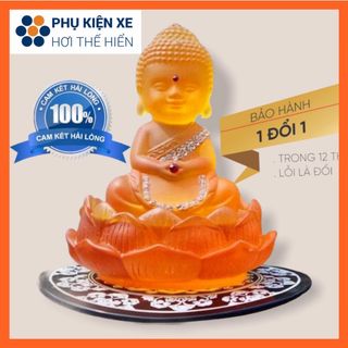 Tượng Phật Đính Đá Để Taplo Ô TÔ
