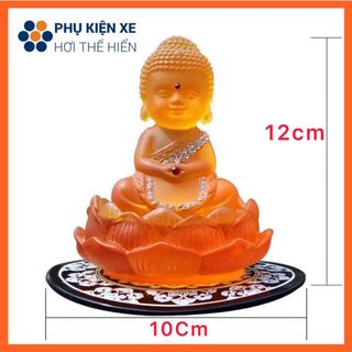 Tượng Phật Đính Đá Để Taplo Ô TÔ