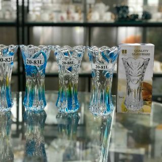 Lọ hoa thủy tinh 20cm dáng loe