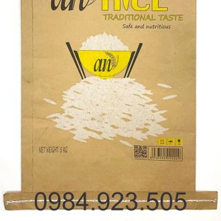 Bao bì giấy kraft đựng gạo