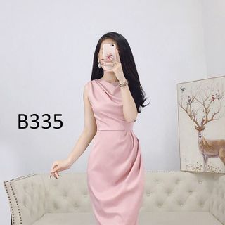 váy body hồng phấn