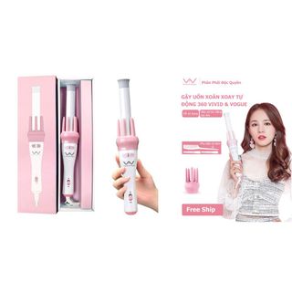 Máy làm xoăn tự động xoay 360 độ