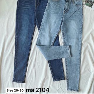Quần jeans nữ cao cấp 2 nút giá sỉ