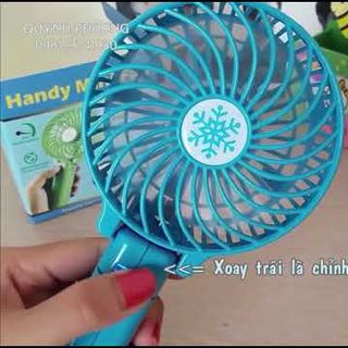 Quạt Sạc Cầm Tay Siêu Mát Gấp Gọn Handy Mini Fan